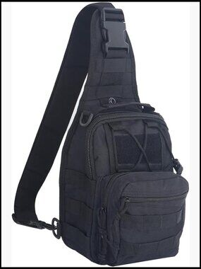 Tactical Backpack Lightweight Daypack Sling Bag Military Sport Hiking EDC